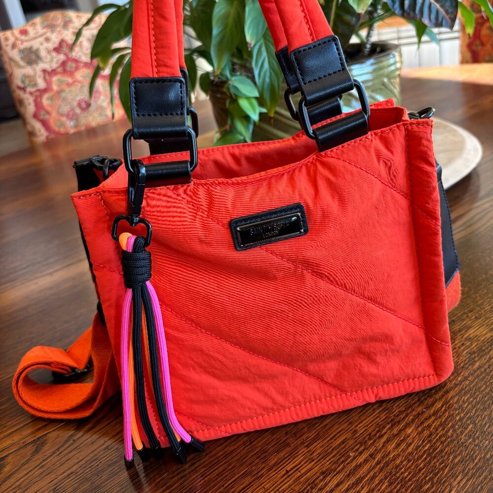 Saint + Sofia Mini Penny orange purse - Excellent condition